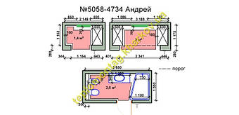 чертеж теплого пола