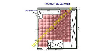 чертеж теплого пола