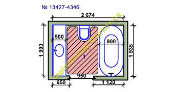 чертеж теплого пола