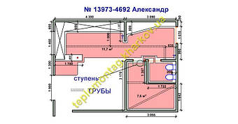 чертеж теплого пола
