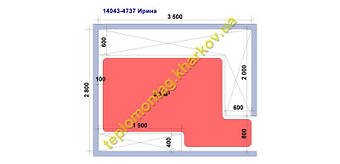 чертеж теплого пола