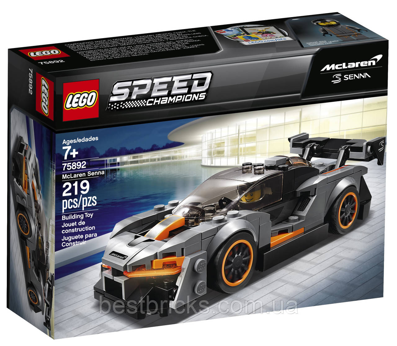 Lego Speed Champions Автомобіль McLaren Senna 75892, фото 1