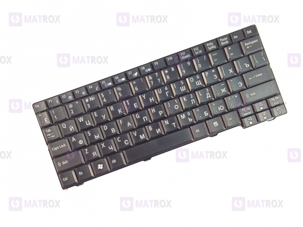 Оригинальная клавиатура для ноутбука Acer Aspire One AOD250, Aspire One D150 series, black, ru - фото 1 - id-p298919006