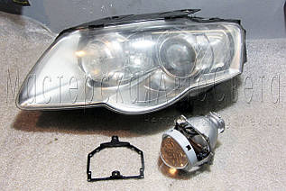 Volkswagen Passat B6 — заміна лінз Valeo на біксенонові Hella 3R F1