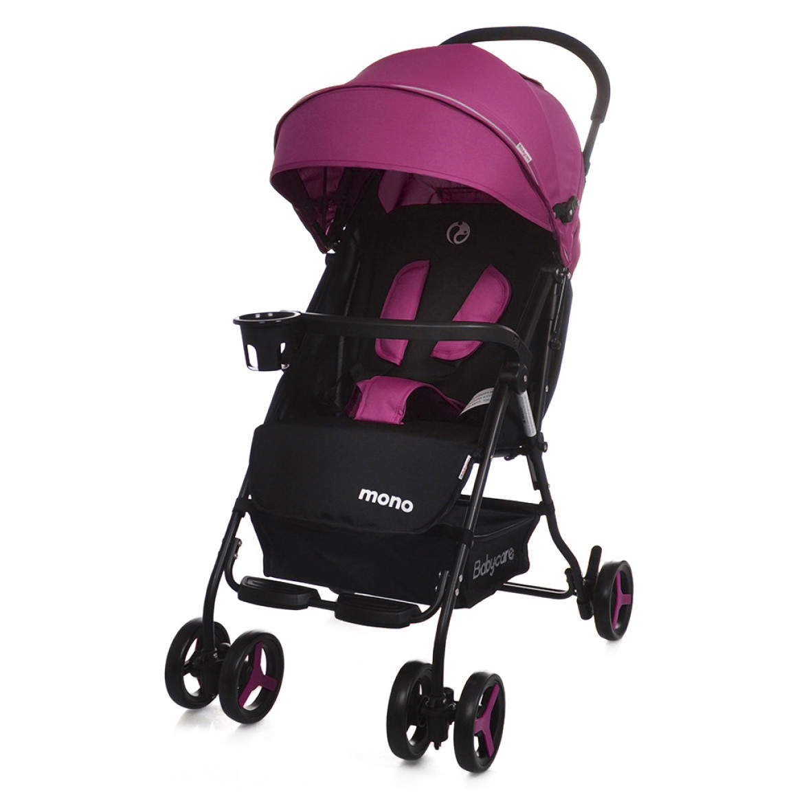 Коляска прогулянкова Mono, «Babycare» (BC-1417), колір Crimson (малиновий)