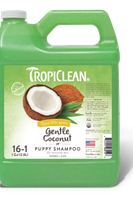 Tropiclean нежный кокосовый шампунь для котят 3.8 л