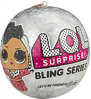 Игровой набор с куклой L.O.L. Surprise BLING Праздничный Сюрприз ЛОЛ Блинг