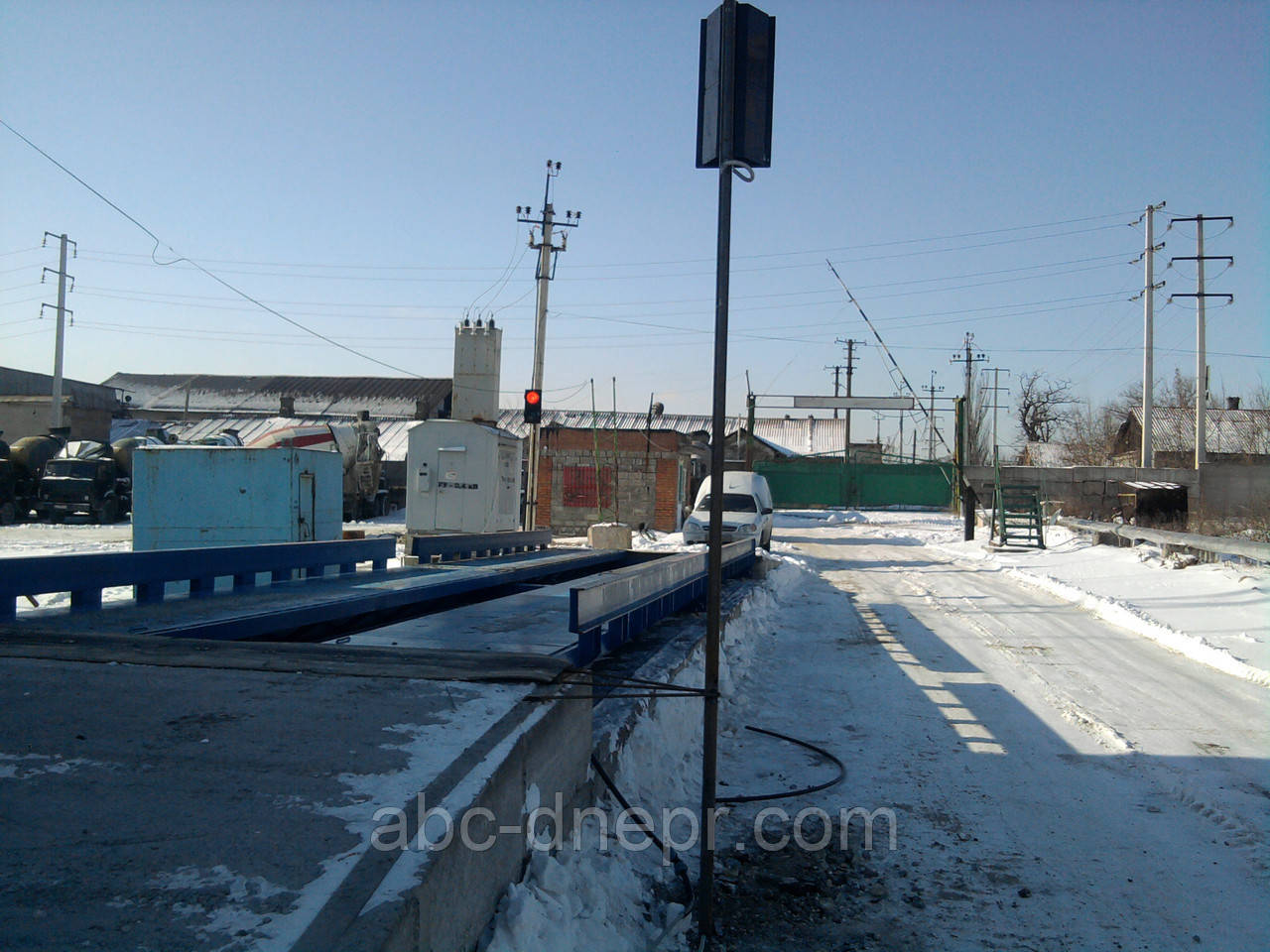 Світлодіодний LED світлофор для автомобільних ваг