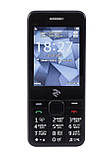 Телефон кнопковий з великим екраном і потужною батареєю на 2 сім карти 2E E280, фото 4