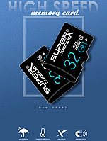 Карта пам'яті, флешка MicroSD 32GB Class 10+ SD Adapter мікро сд 32 гб для телефону, смартфона, планшета VG73