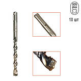 Бури SDS-Plus 6 мм (10 шт) DeWALT DT9815 (США/Німеччина), фото 2