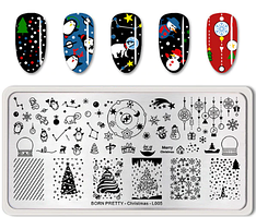 Пластина для стемпінгу BORN PRETTY-Christmas-L005