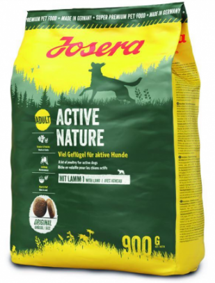 Josera Active Nature корм для взрослых активных собак 900 г