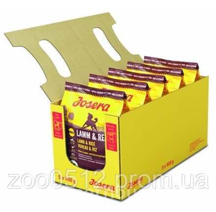 Josera Lamb&Rice корм для дорослих собак із м'яса ягняти 4.5 кг, фото 2