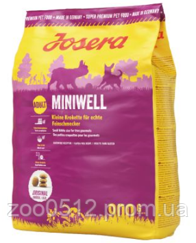 Josera Miniwell корм для собак дрібних порід 900 г, фото 2