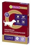 Vitomax Gold Ошейник для собак от клещей и блох, 35 см