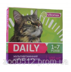 Vitomax Мультивітамінний комплекс Daily для котів від 1 до 7 років, фото 2