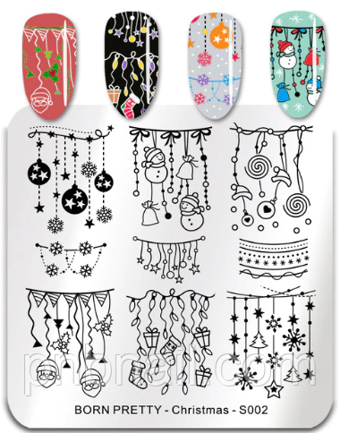 BORN PRETTY Christmas S002