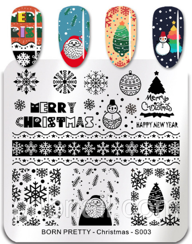 BORN PRETTY Christmas S003