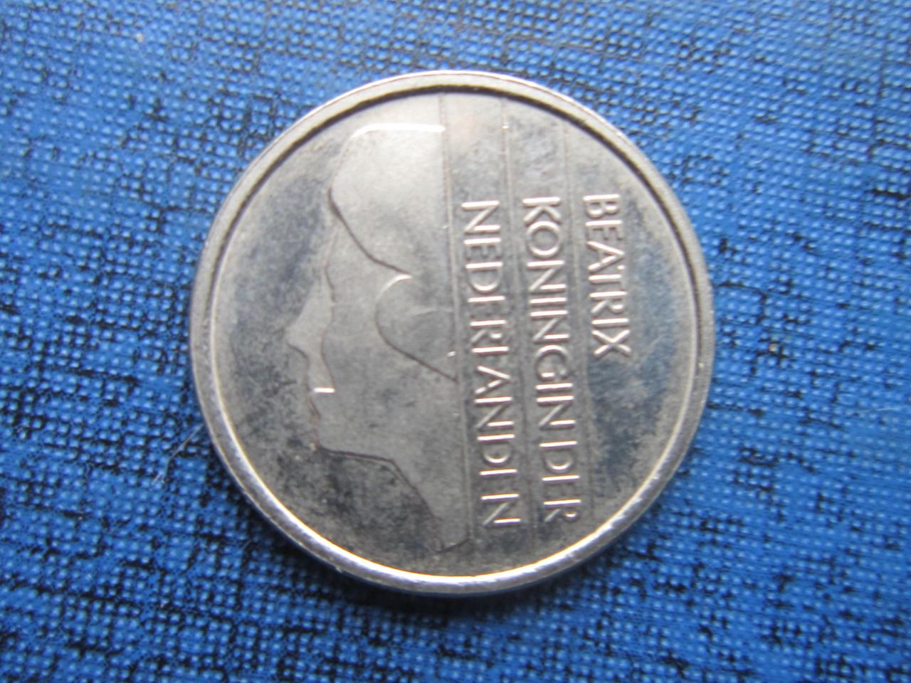 Монета 25 центов Нидерланды 1995 1992 1998 1990 4 даты цена за 1 монету - фото 2 - id-p655482836