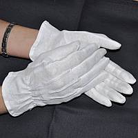 Рукавички для офіціанта LUX довгим з манжетом (упаковка 12 пар)