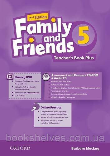 Family and Friends 2nd Edition 5 teacher's Book Plus + CD-ROM + Audio CD