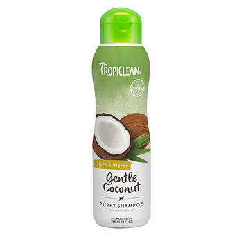 Tropiclean Gentle Coconut гіпоалергенний шампунь для цуценят 355 мл