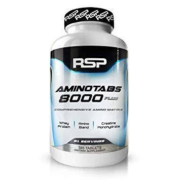 Амінокислоти RSP Nutrition Amino Tabs 8000 Plus 325 таб., фото 1