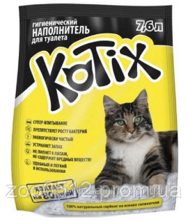 Kotix наповнювач силікагелевый 7.6 л, фото 2