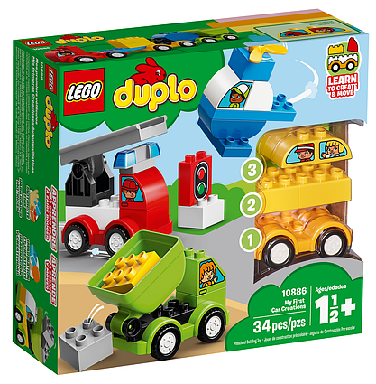 Конструктор Lego Duplo Мої перші машинки 10886