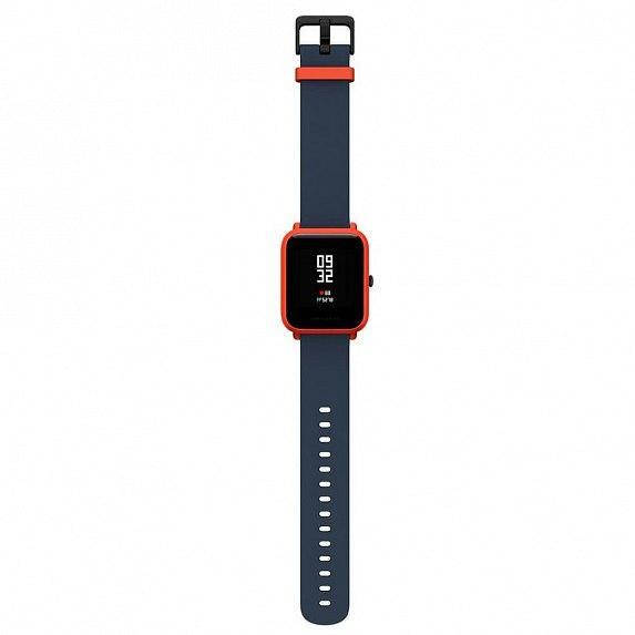 Smartwatch amazfit bip a1608 bluetooth cinnabar best sale