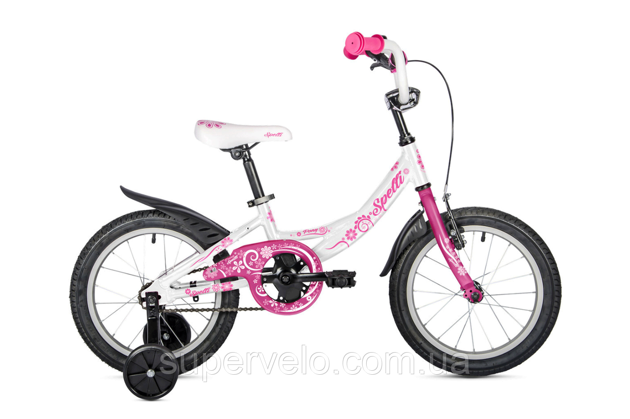 Велосипед Spelli Pony 18", 20" для дівчинки 