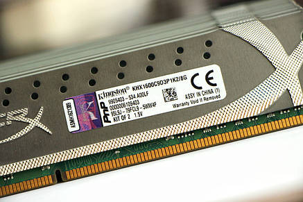 Оперативна пам'ять Kingston HyperX Genesis DDR3 DDR3 4Gb PC3-12800 1600MHz (б/у), фото 3