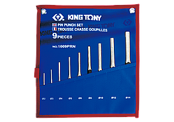 Набір выколоток 2-14мм 9 предметів KING TONY 1009PRN (Тайвань)