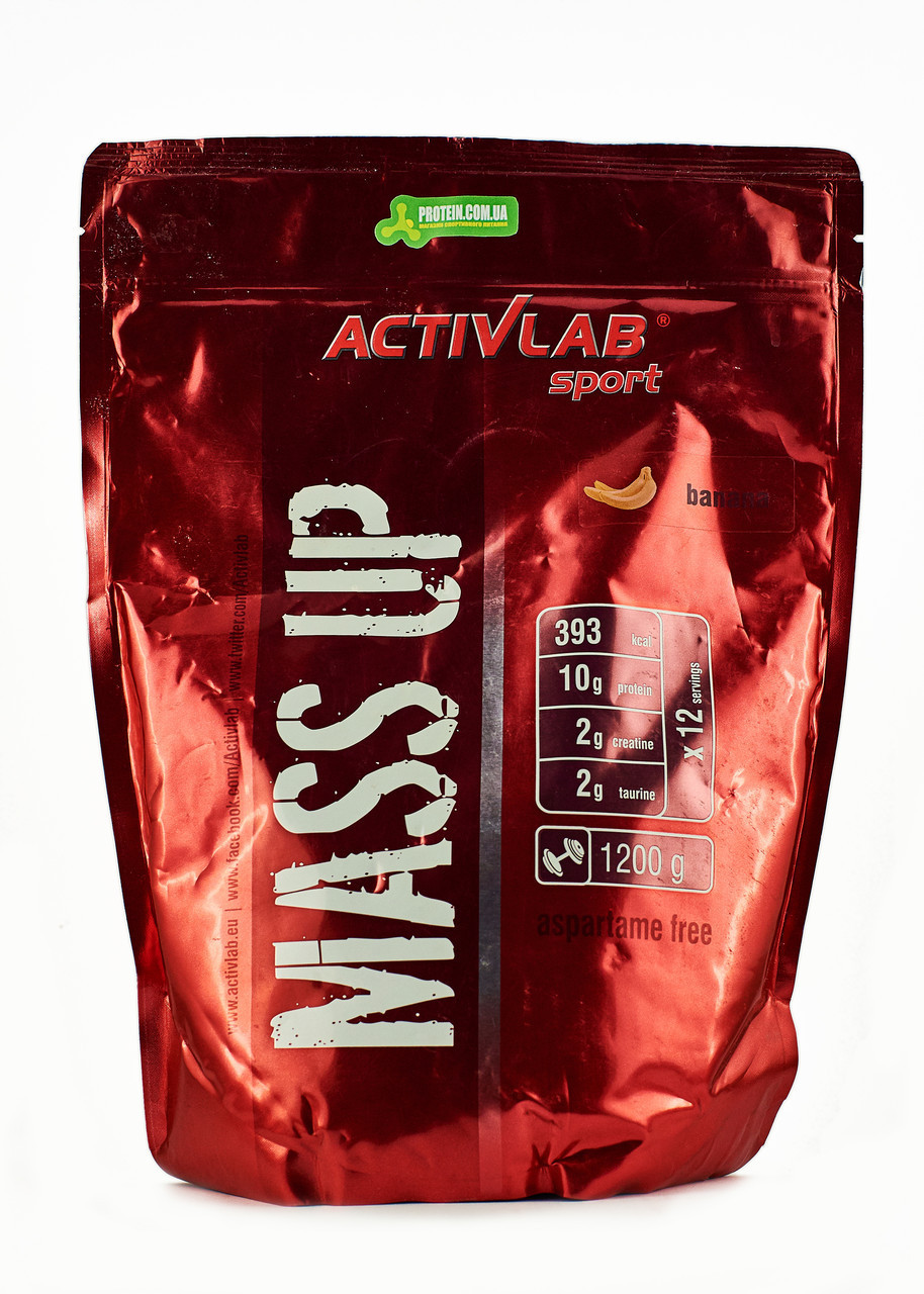 Гейнер Activlab Mass Up 1200 г банан 