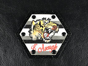 Нашивка Тигр 80x70 мм