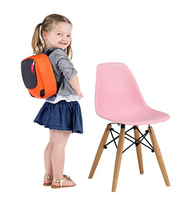 Дитячий стільчик Тауер Вaby, пластиковий (Тауер бейбі) рожевий