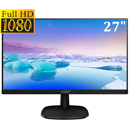 Philips V Line 27インチ モニター Монитор Philips V-Line 273V7QDSB/00 (27 дюймов, Full HD