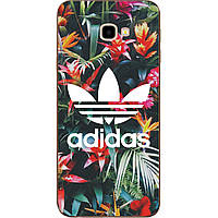 Оригінальний чохол накладка для Samsung Galaxy J4 Plus 2018 з картинкою adidas