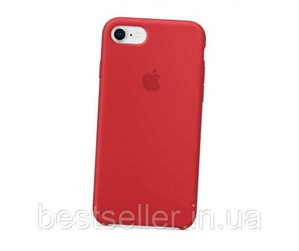 Силіконовий чохол колір "стигла малина" для iPhone 7 / 8, фото 1