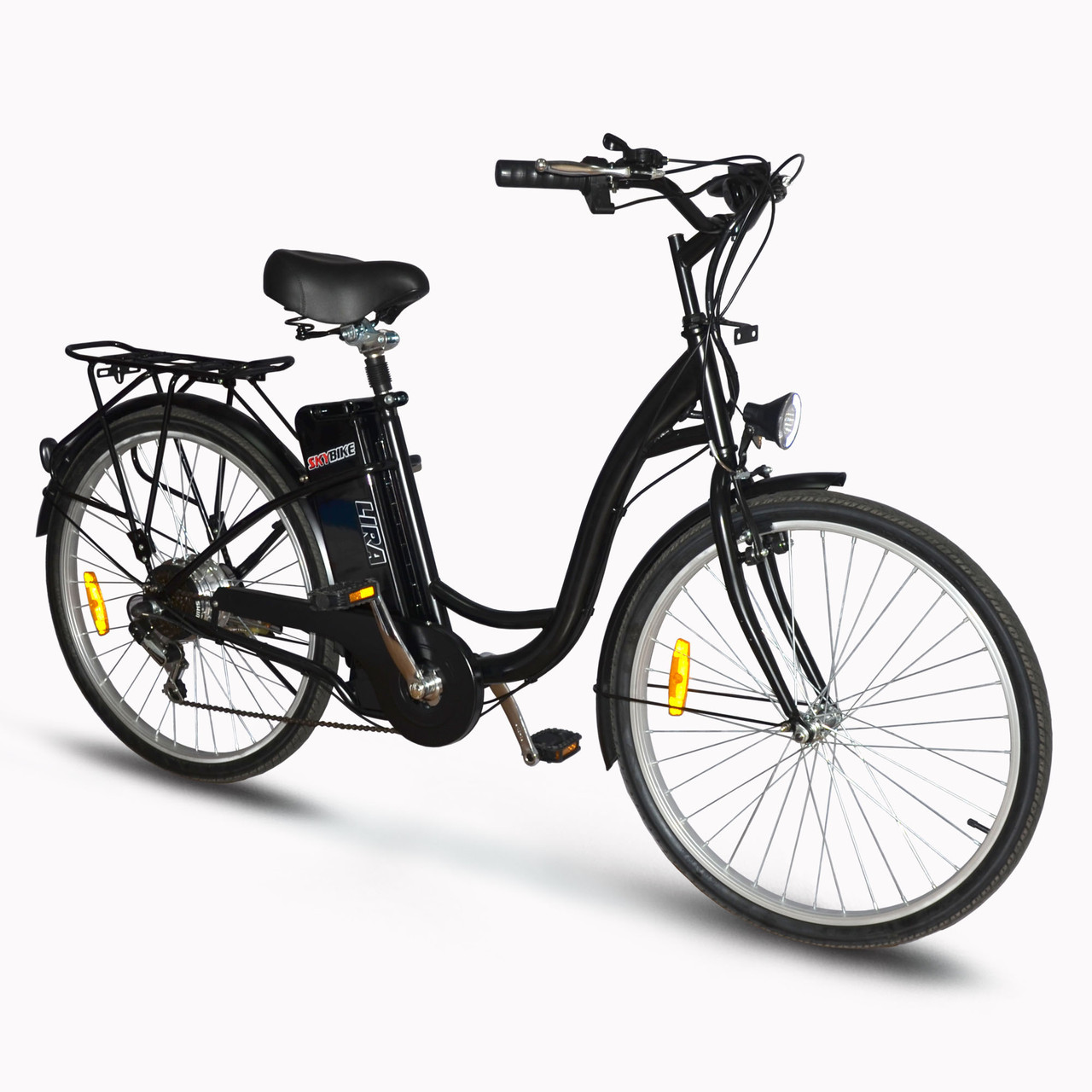 Електровелосипед SkyBike LIRA Plus (350W-36V) Чорний