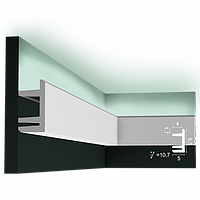 Плинтус потолочный из полиуретана Orac Decor C381 (2м)