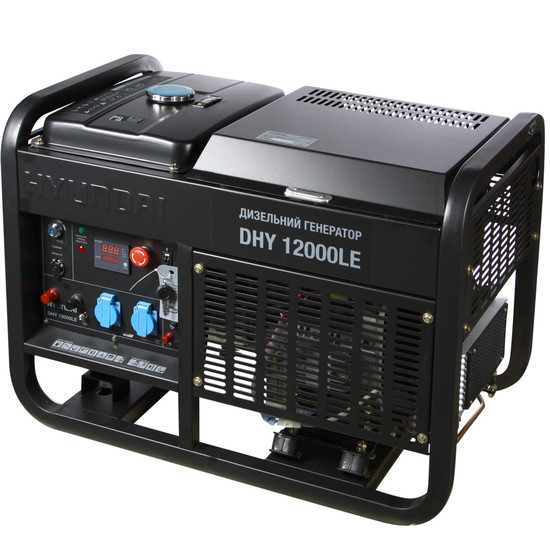 Генератор дизельний Hyundai DHY 12000LE (11 кВт), фото 1