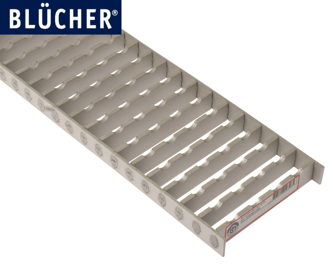 Решітка 145x499 для промислового каналу BLUCHER 150х500 арт. 697.125.150.50