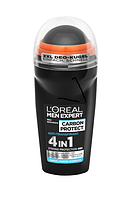  Дезодорант антиперспірант кульковий L'Oreal Men Expert Carbon Protect 50мл. оригінал