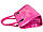 Сумка женская лак 2011-9 розовая, фото 3
