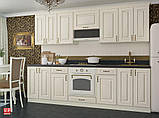 Кухня Аморе класик (Vip master/Віп майстер) білий м/п, фото 8