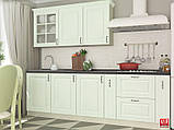 Кухня Аморе класик (Vip master/Віп майстер) білий м/п, фото 9
