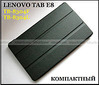 Черный чехол книжка Lenovo Tab E8 TB-8304F TB-8304L в коже PU с магнитным замком