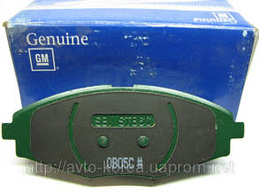 Гальмівні колодки передні Ланос Сенс 13" GM, оригінал.